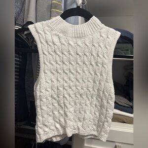 Hippie Rose Cable Chenille Sweater Tank